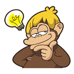 Bongo Banana Head Stickers 4