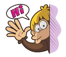 Bongo Banana Head Stickers 4 sticker #6380505