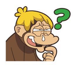 Bongo Banana Head Stickers 4 sticker #6380507