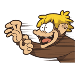 Bongo Banana Head Stickers 4 sticker #6380509