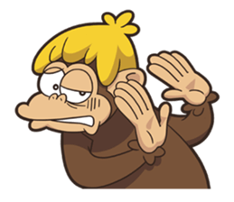 Bongo Banana Head Stickers 4 sticker #6380511