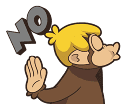 Bongo Banana Head Stickers 4 sticker #6380517