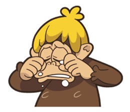 Bongo Banana Head Stickers 4 sticker #6380518