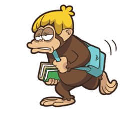 Bongo Banana Head Stickers 4 sticker #6380524