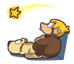 Bongo Banana Head Stickers 4 sticker #6380531