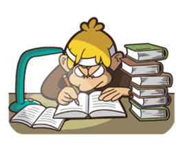 Bongo Banana Head Stickers 4 sticker #6380533