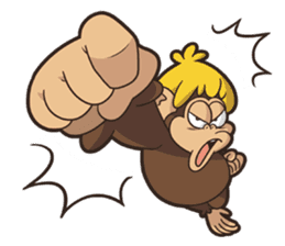 Bongo Banana Head Stickers 4 sticker #6380534