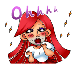 Ladyboy - NaNa English edition sticker #6380659