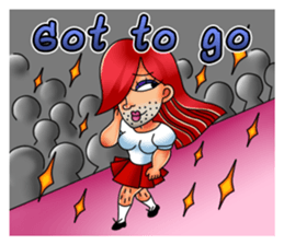 Ladyboy - NaNa English edition sticker #6380665