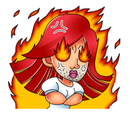 Ladyboy - NaNa English edition sticker #6380667