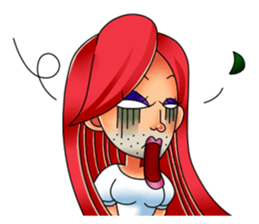 Ladyboy - NaNa English edition sticker #6380675