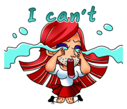 Ladyboy - NaNa English edition sticker #6380676