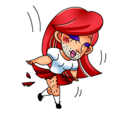 Ladyboy - NaNa English edition sticker #6380677