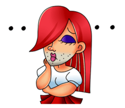 Ladyboy - NaNa English edition sticker #6380678