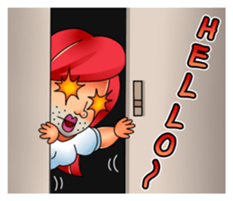 Ladyboy - NaNa English edition sticker #6380680