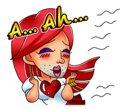 Ladyboy - NaNa English edition sticker #6380683