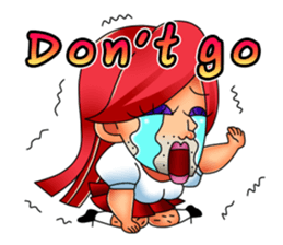 Ladyboy - NaNa English edition sticker #6380687