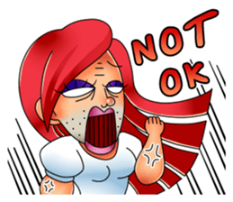 Ladyboy - NaNa English edition sticker #6380689