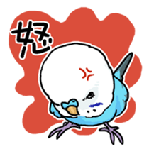 piko the budgerigar sticker #6381361