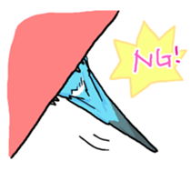 piko the budgerigar sticker #6381367