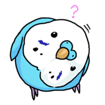 piko the budgerigar sticker #6381397