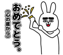 Voice of rabbit heart sticker #6381470