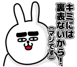 Voice of rabbit heart sticker #6381479