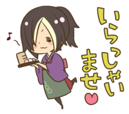 Dango-ya girl sticker #6381480