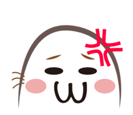 A seal like a thumb sticker #6381788