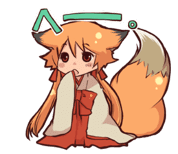 KITSUNEMIKO sticker #6381885