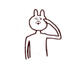 Cutest Rabbit sticker #6382519