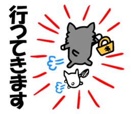 Chihuahua and hamster of Paradise sticker #6382567