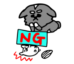 Chihuahua and hamster of Paradise sticker #6382595