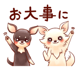 SHIROCHIWACHAN&KUROCHIWACHAN sticker #6382873