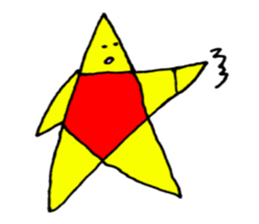 Child star luster sticker #6383019