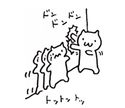 Japan Sticker KimamaNeko 3 sticker #6383370