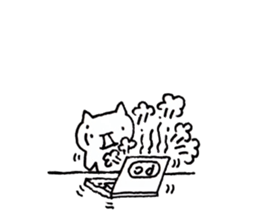 Japan Sticker KimamaNeko 3 sticker #6383375