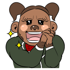 Sakuradamon High school buddies stickers