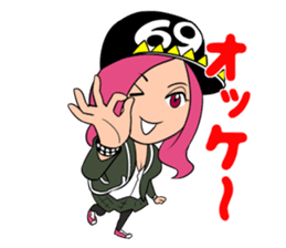 Sakuradamon High school buddies stickers sticker #6383523