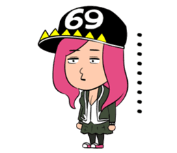 Sakuradamon High school buddies stickers sticker #6383534