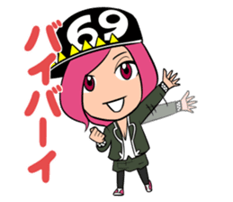 Sakuradamon High school buddies stickers sticker #6383539