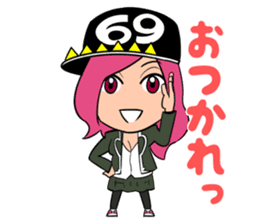 Sakuradamon High school buddies stickers sticker #6383548