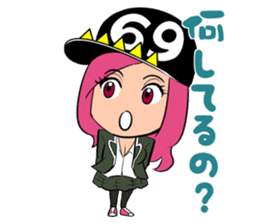 Sakuradamon High school buddies stickers sticker #6383557