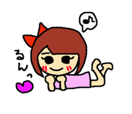 Ribbon Lady sticker #6383560