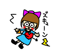 Ribbon Lady sticker #6383586