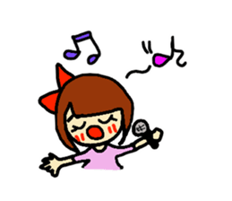 Ribbon Lady sticker #6383588