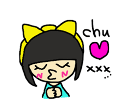 Ribbon Lady sticker #6383589