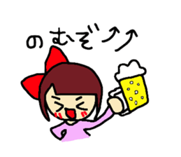 Ribbon Lady sticker #6383595