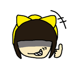 Ribbon Lady sticker #6383596