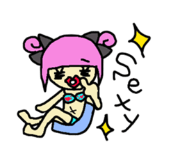 Ribbon Lady sticker #6383597